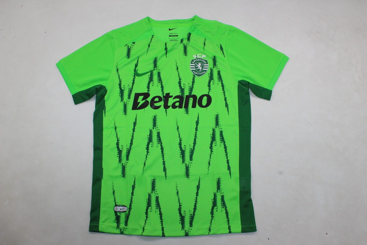 AAA Quality Sporting Lisbon 24/25 Third Green Jersey